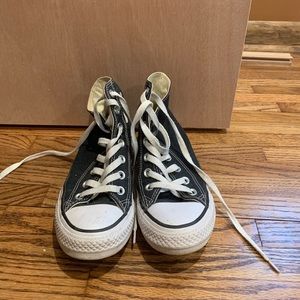 converse hi tops black